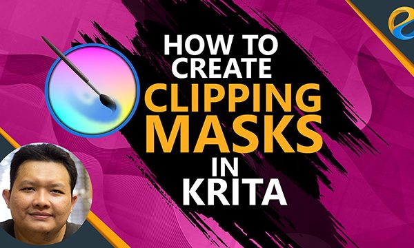 How to create clipping masks in Krita