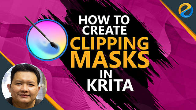 How to create clipping masks in Krita